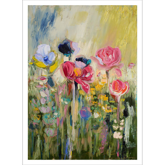 God Makes Things Grow Poster Print