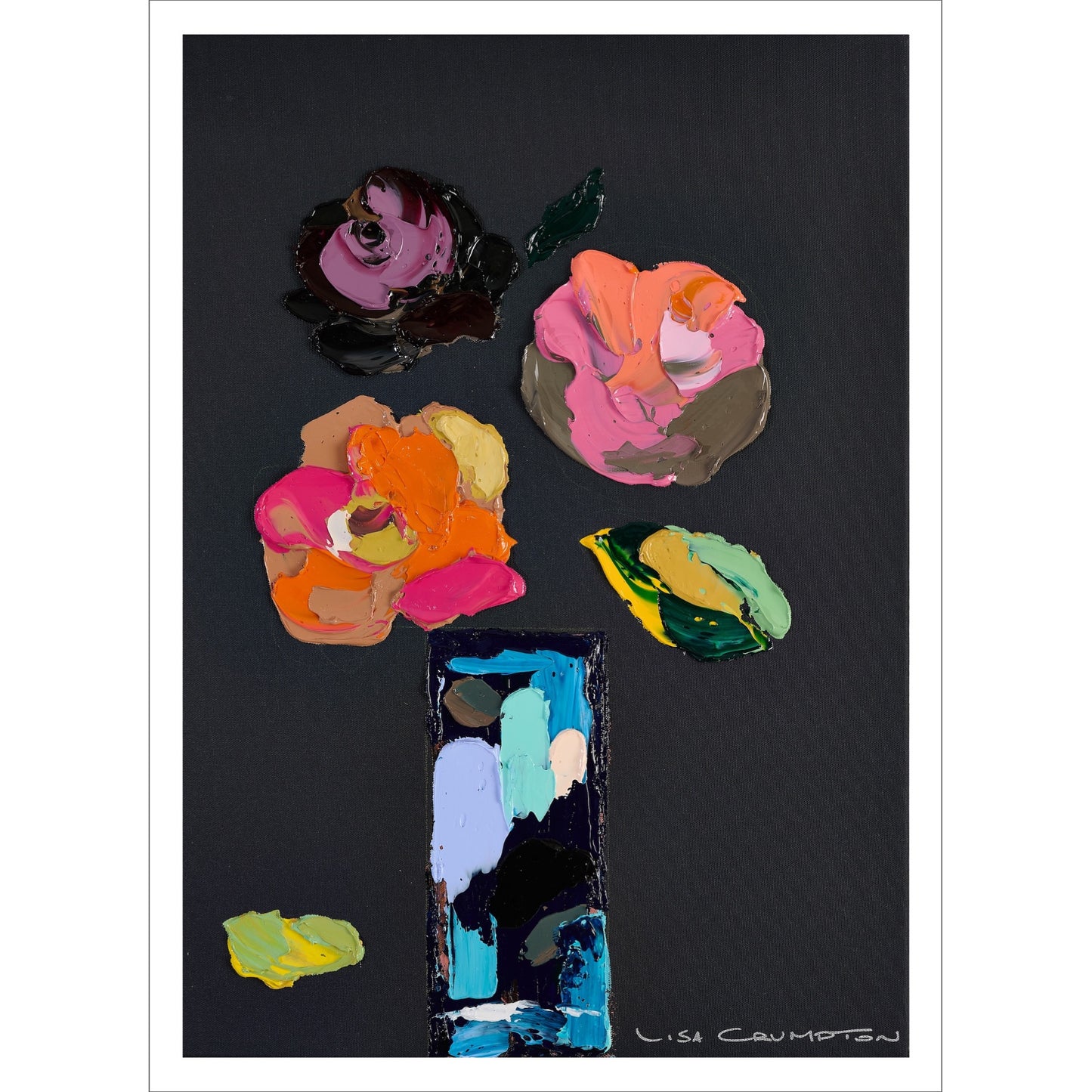 Palette of Petals l Poster Print