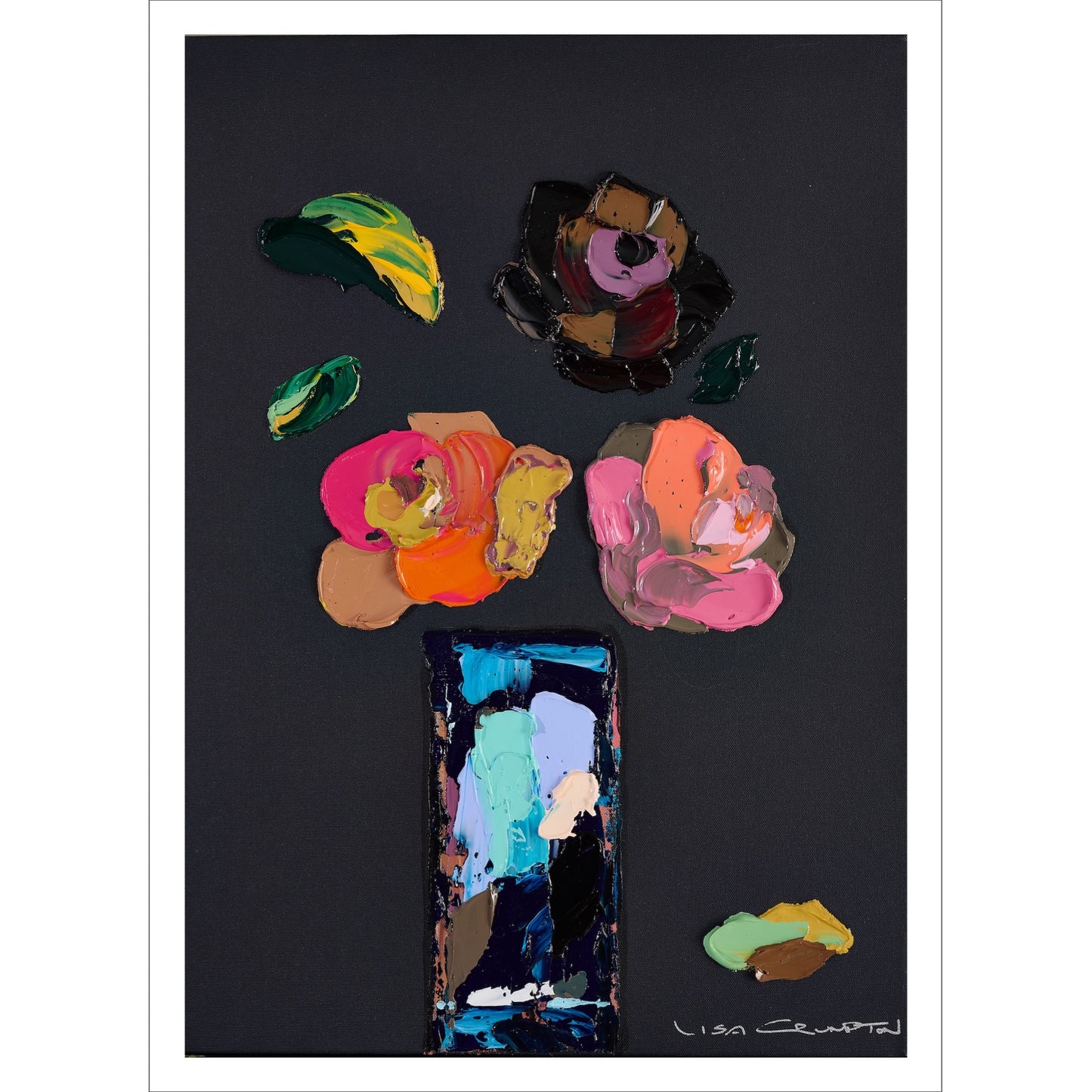 Palette of Petals ll Poster Print