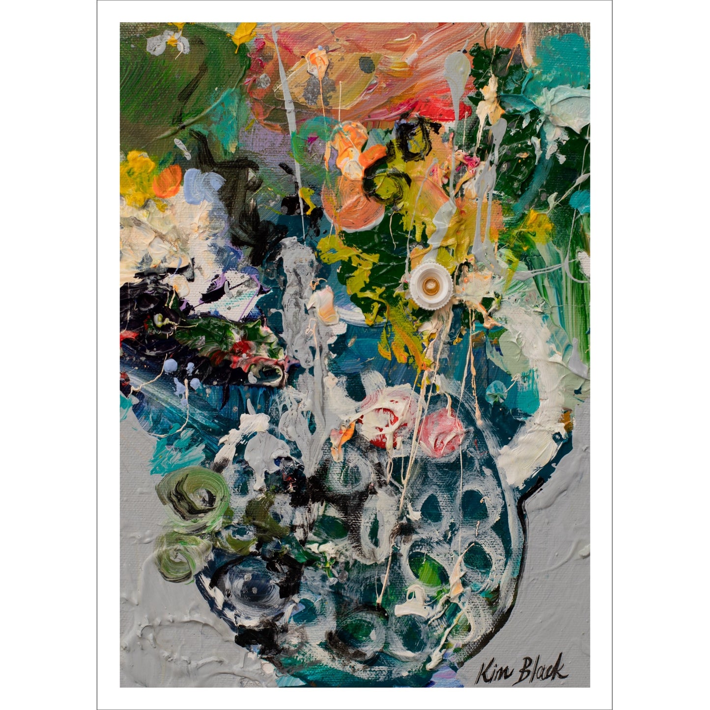 Pots of Paint Poster Print