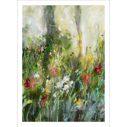 She Found Herself in the Garden Poster Print