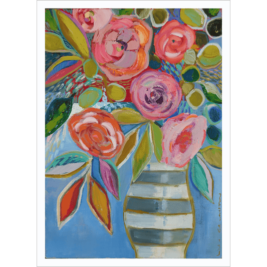 Bright Florals ll Poster Print