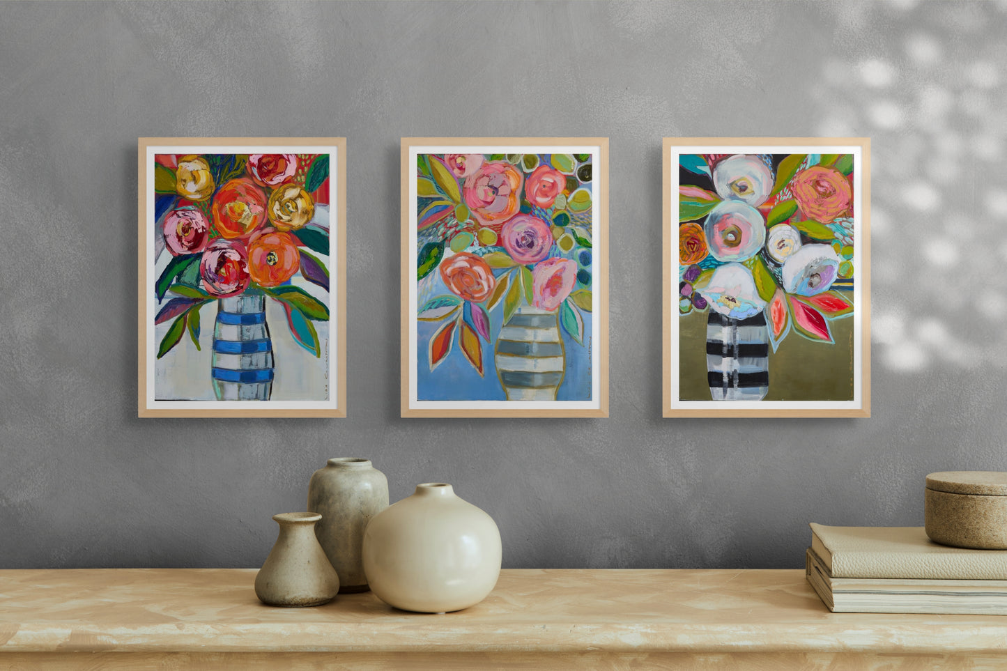 Bright Florals l Poster Print