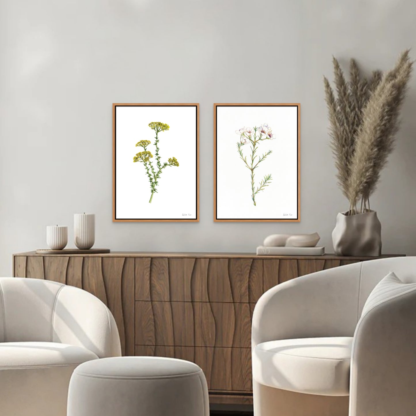 Golden Metalasia Canvas Print