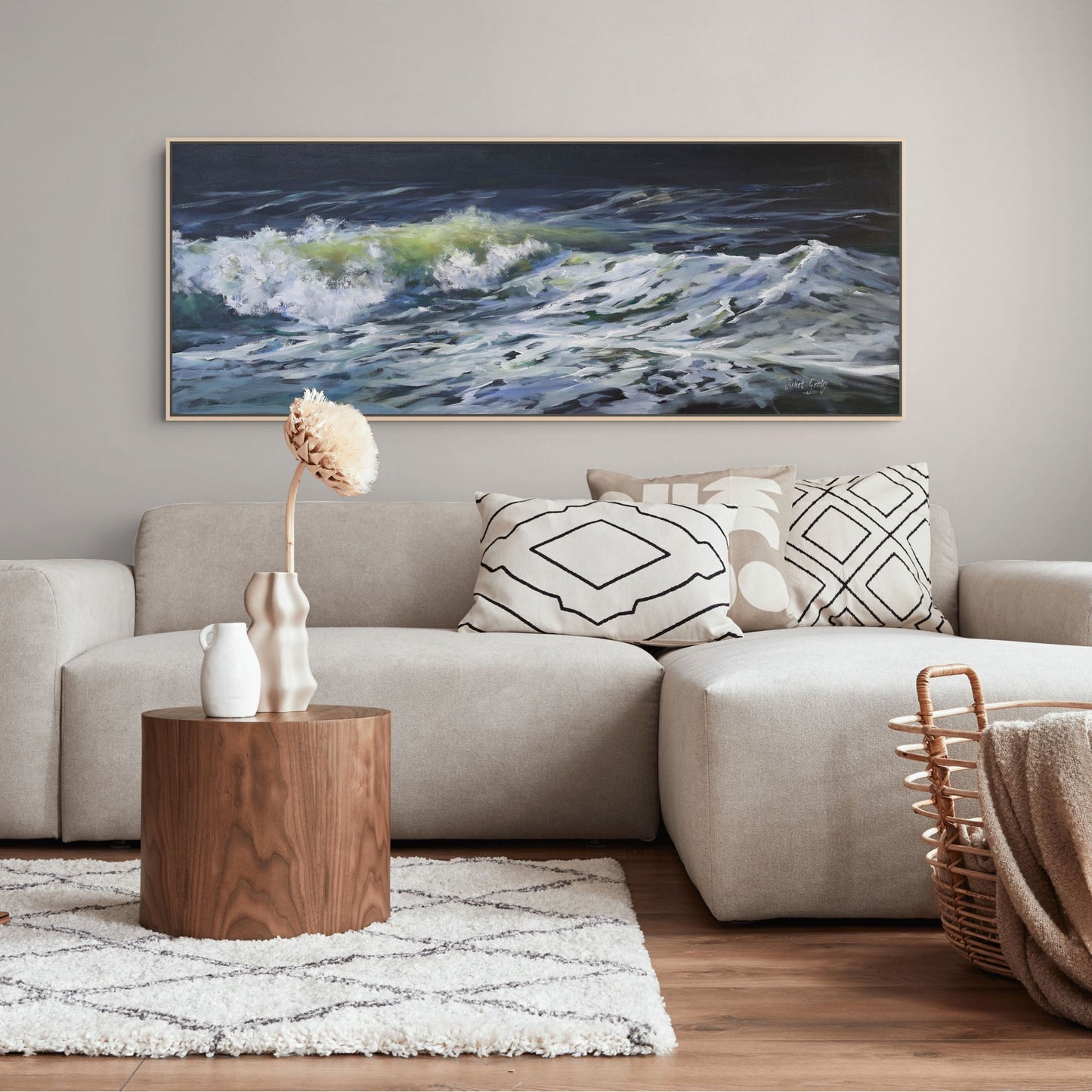 Gentle Wave Canvas Print