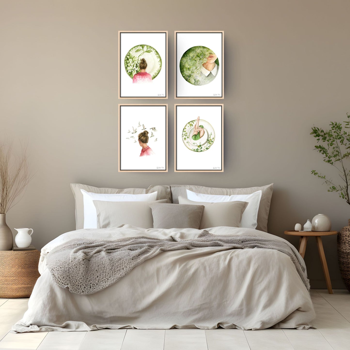Verreikend Canvas Print
