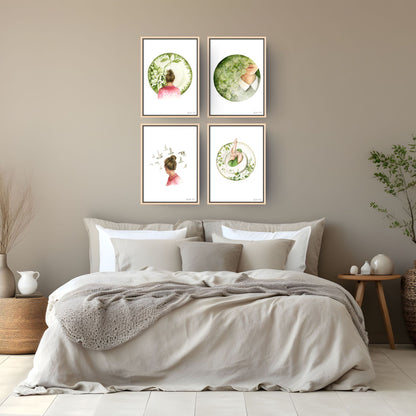 Verreikend Canvas Print