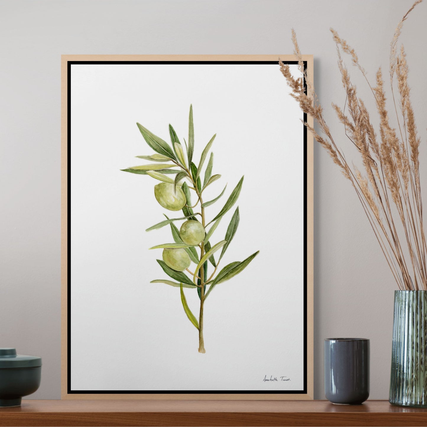 Olive Canvas Print