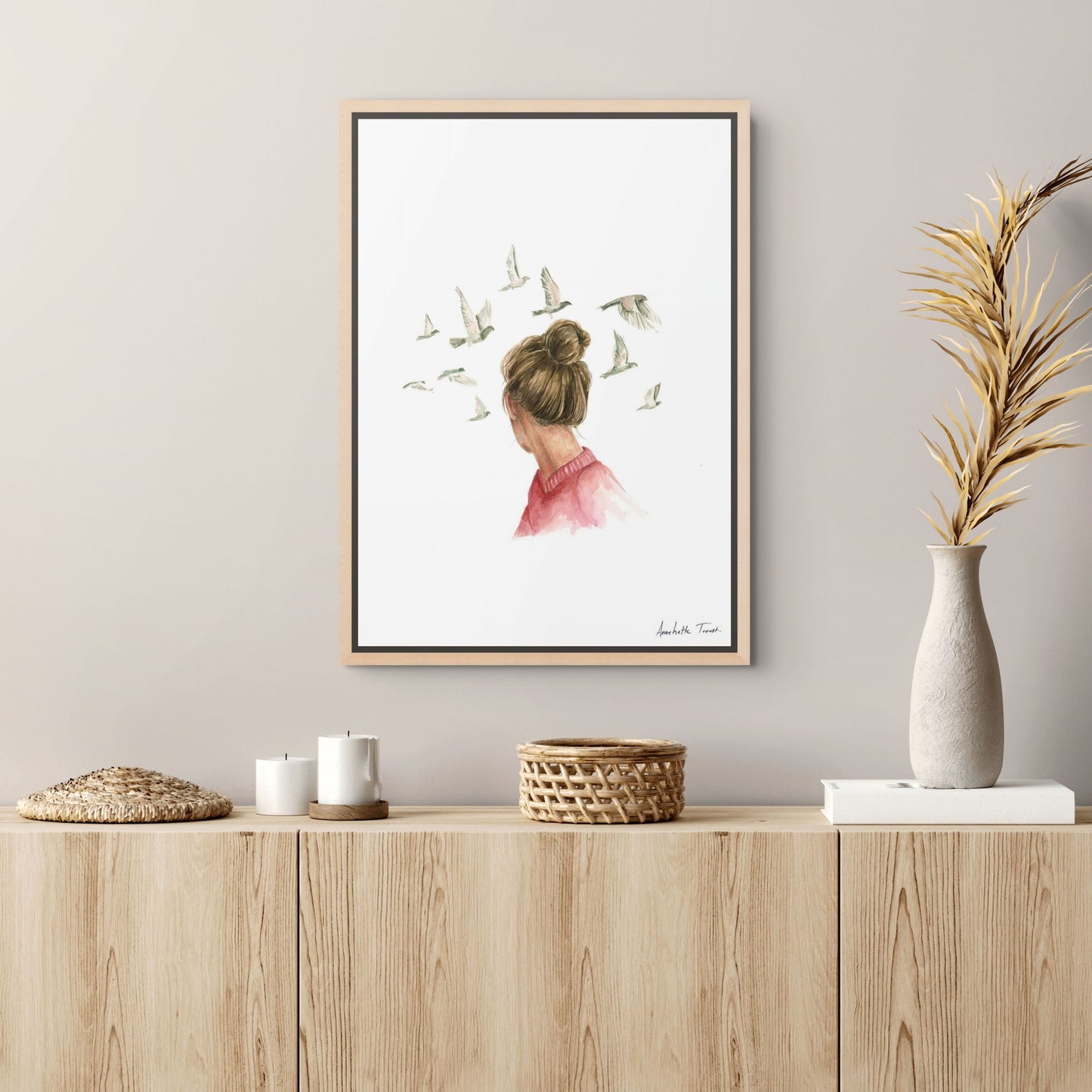Unforced Rhythms of Grace Canvas Print