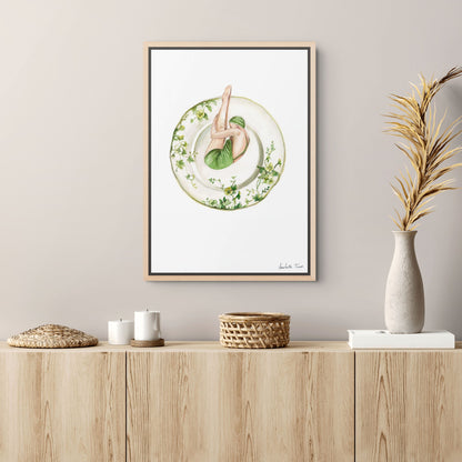 Verborge in Genade Canvas Print