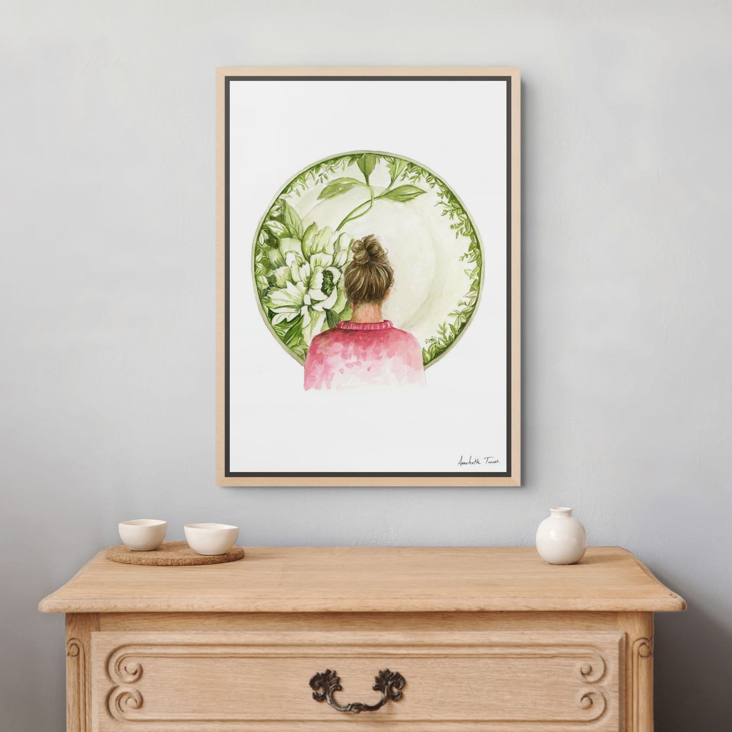 Verreikend Canvas Print