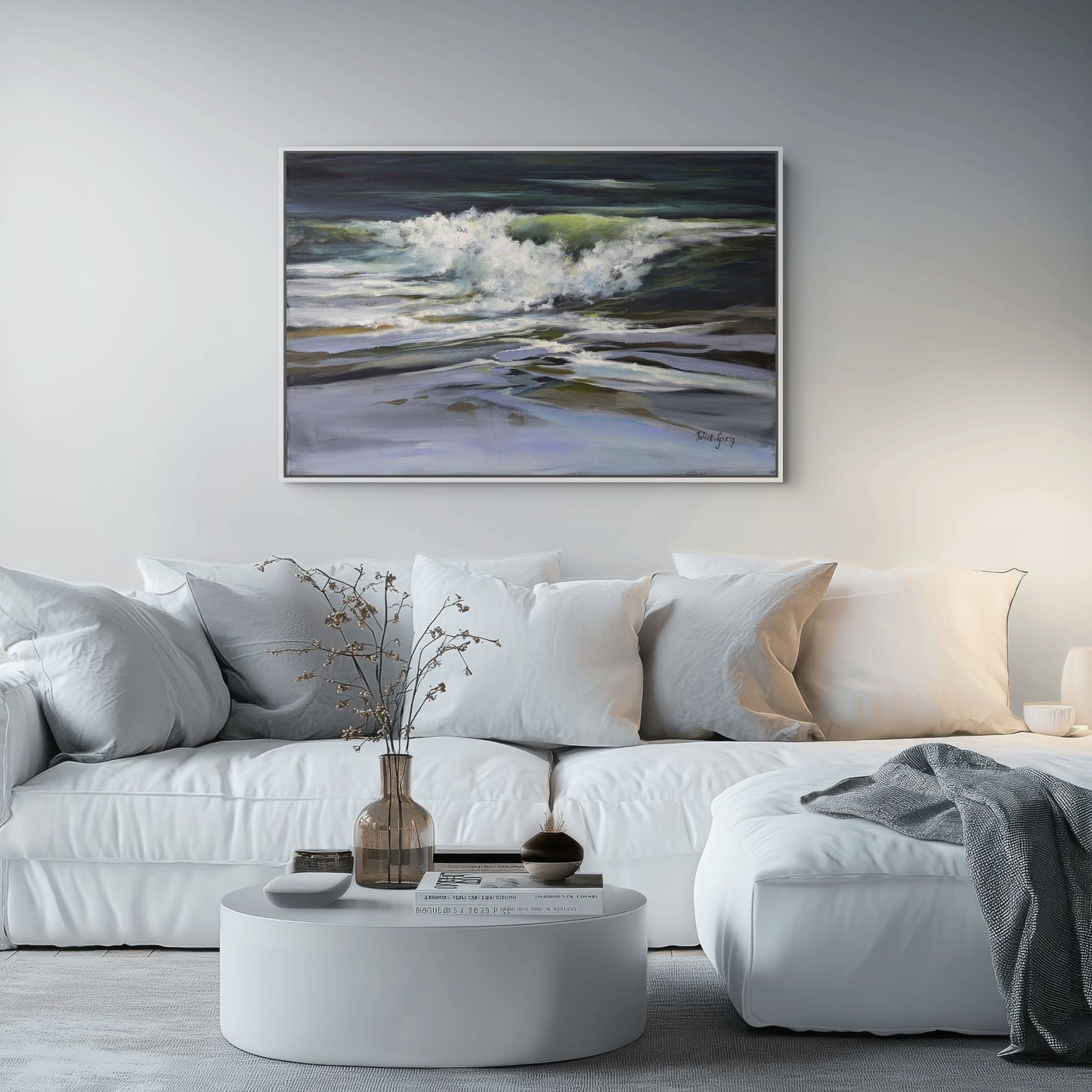 Rolling Wave Canvas Print