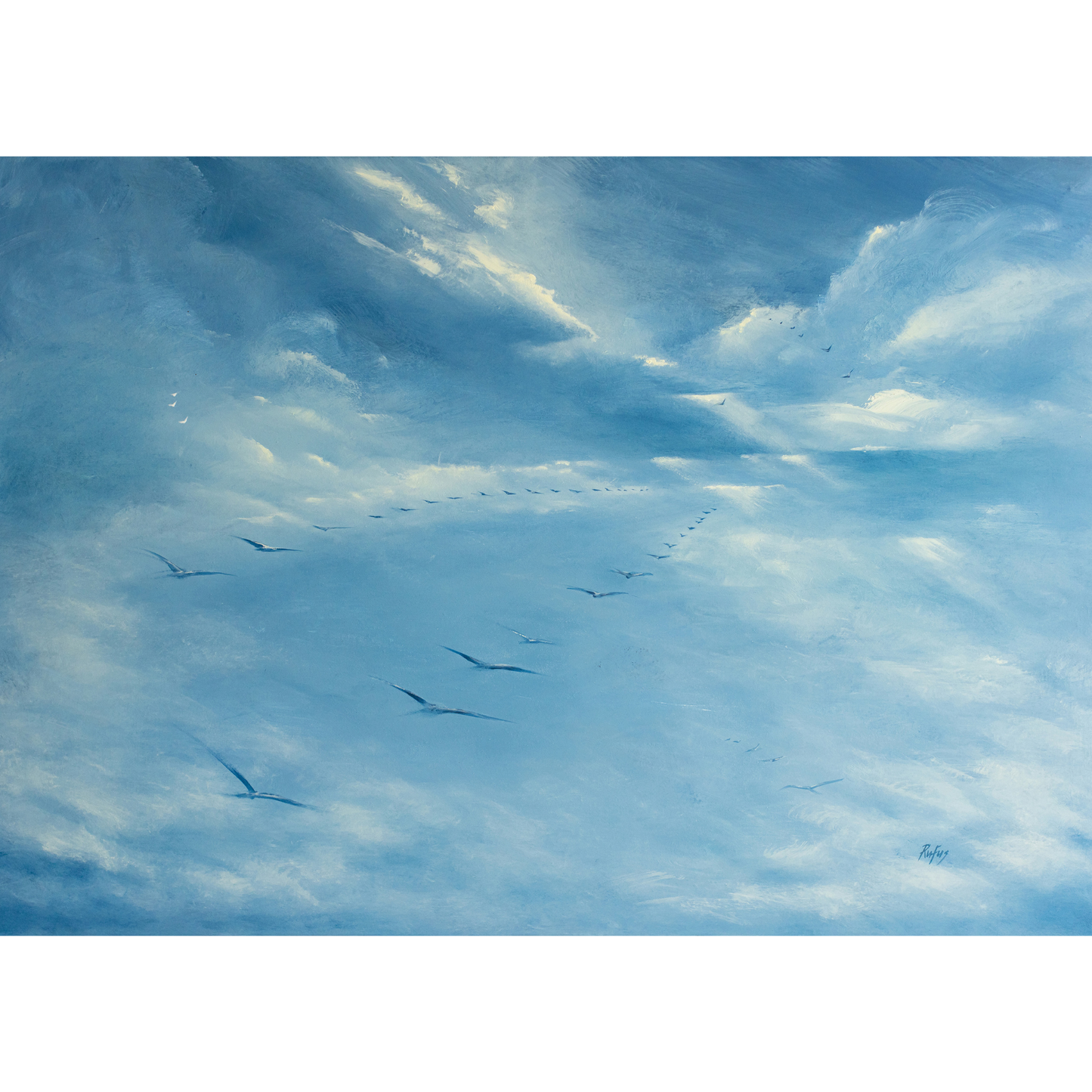 Cloud Song Canvas Print