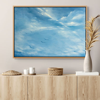 Cloud Song Canvas Print