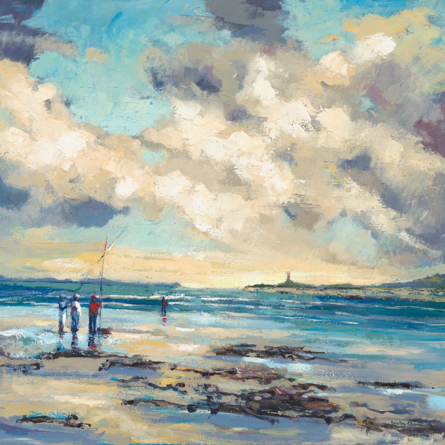 Cloudy Skies Canvas Print