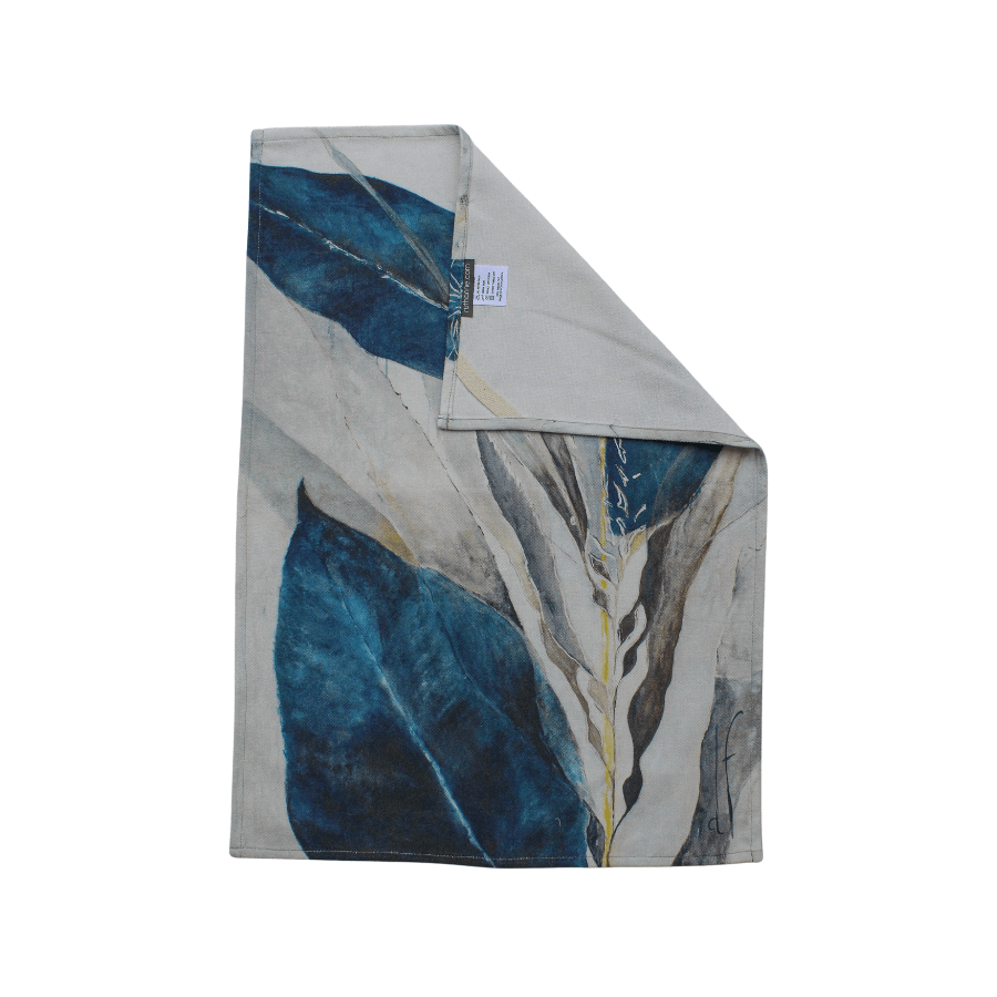 Organic Blue Tea Towel