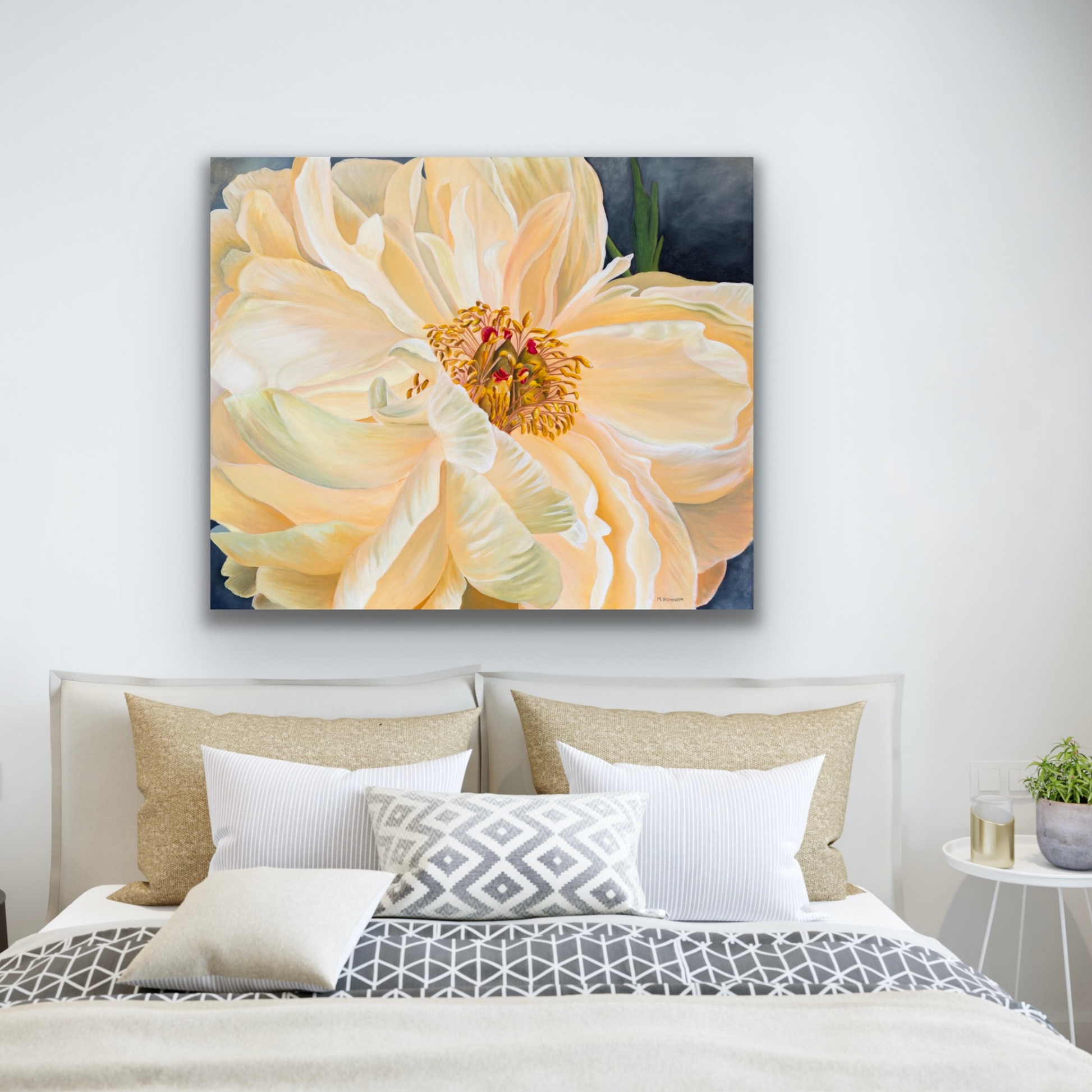 Delight Canvas on wall - Marilie Vermeulen - Ruthanne Collectio