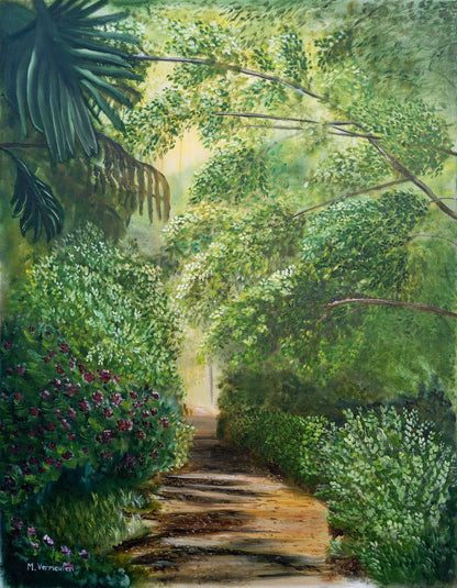 Forest Path Canvas Print