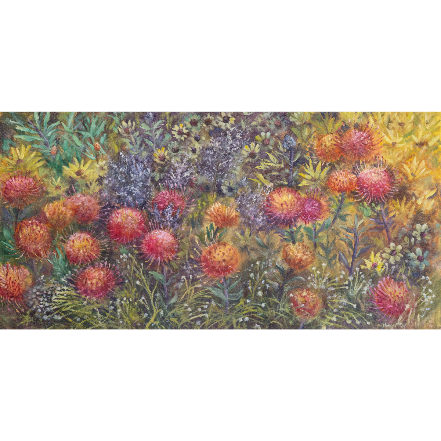 Fynbos Gold Canvas Print