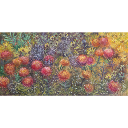 Fynbos Gold Canvas Print