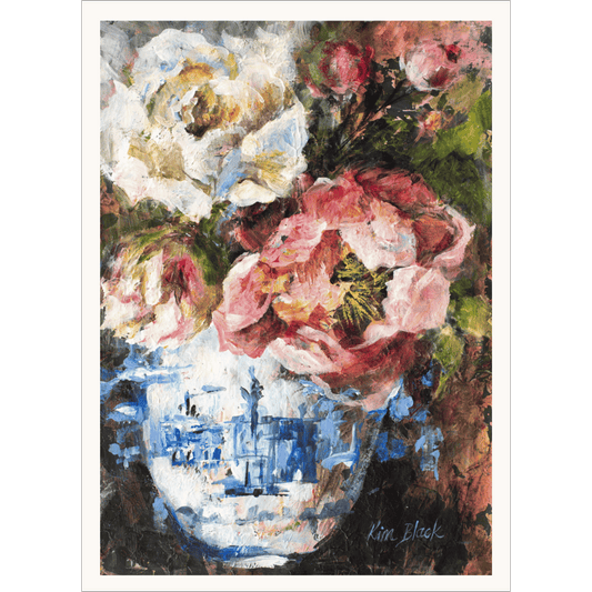 Joyful Peony Poster Print