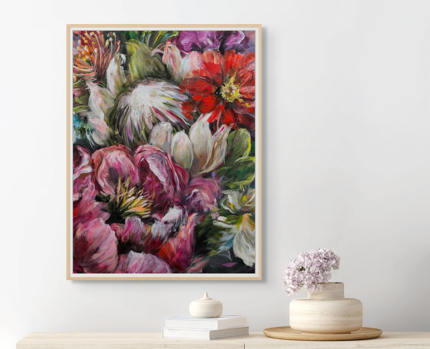 Living in Colour Poster Print