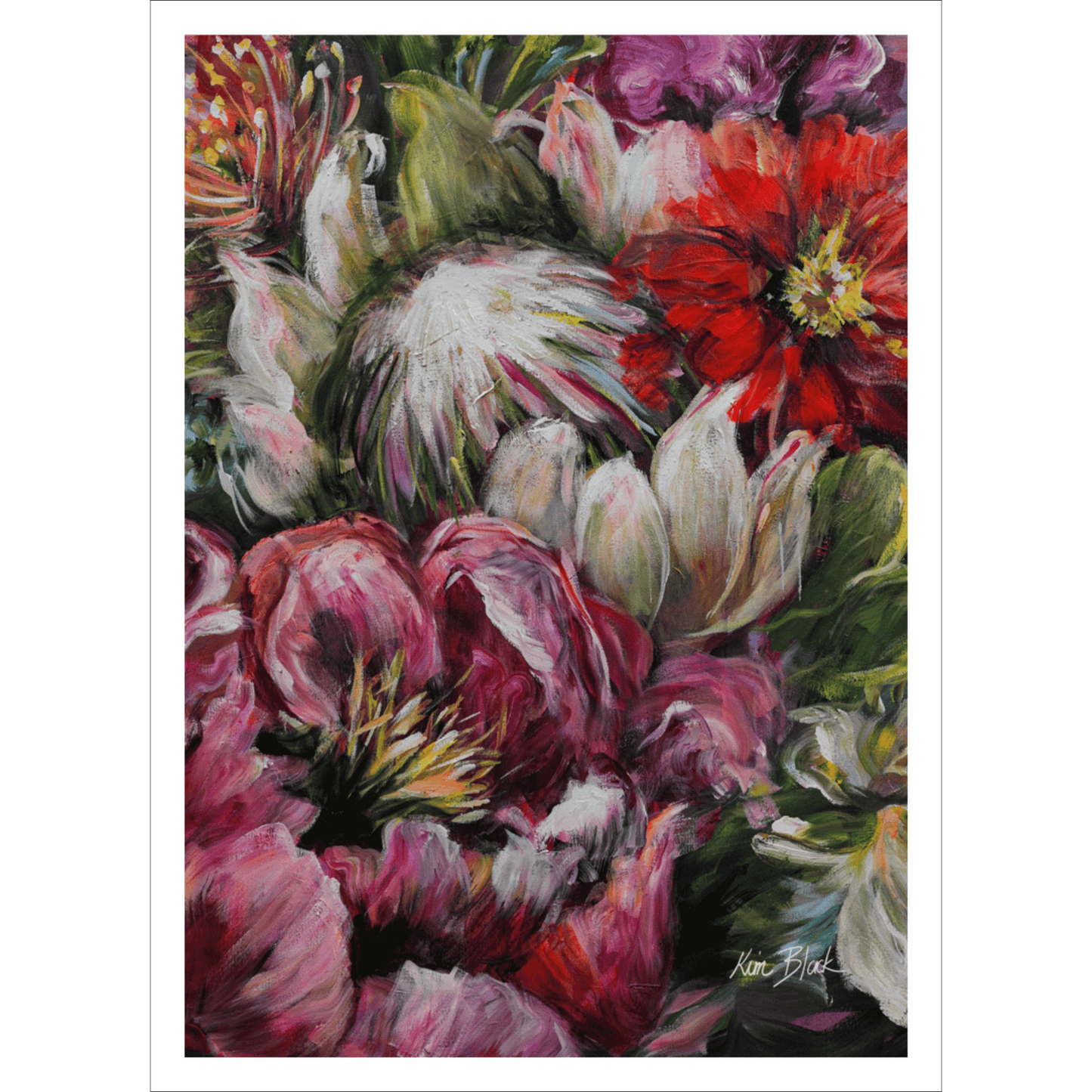 Living in Colour Poster Print