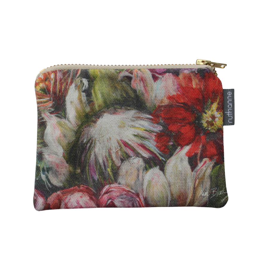 Living in Colour Coin Purse - Kim Black - Ruthanne Collection