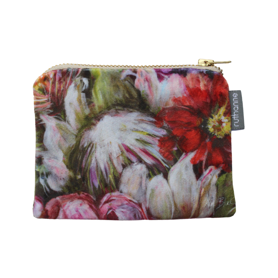 Living in Colour Coin Purse - Kim Black - Ruthanne Collection