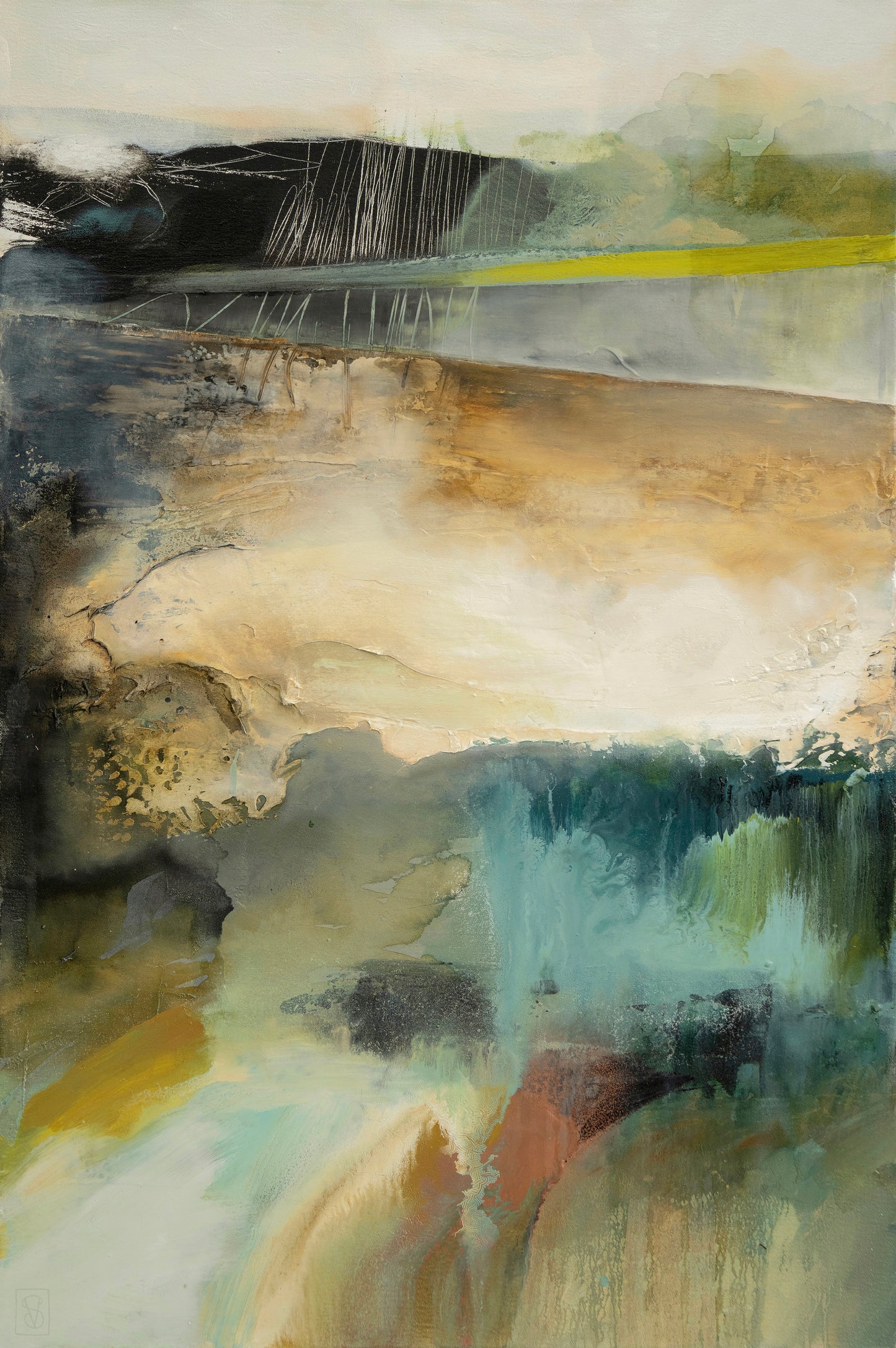 Misty Mountain l Canvas Print