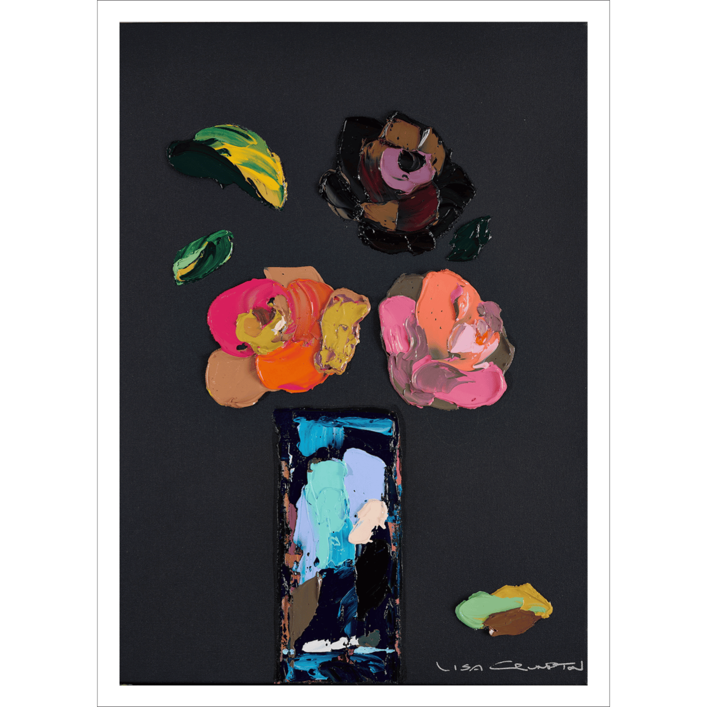 Palette of Petals ll Poster Print