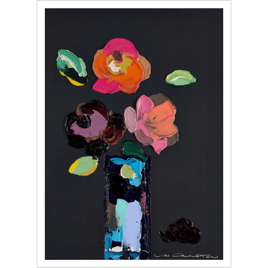 Palette of Petals lll Poster Print