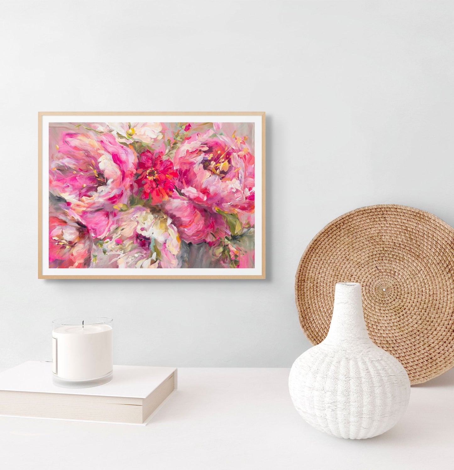 Particularly Pink Poster Print