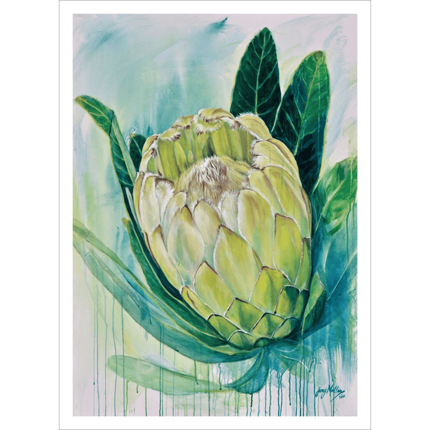 Protea Peace Poster Print