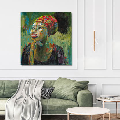 Reflections Canvas on Wall - Lesley Charnock - Ruthanne Collection