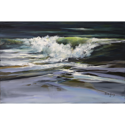 Rolling Wave Canvas Print