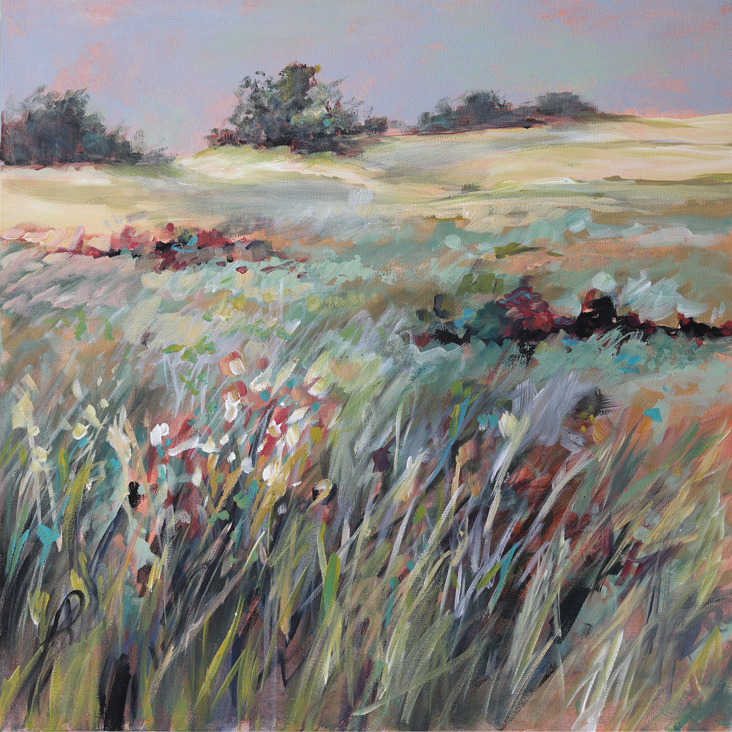 The Meadow Canvas Print