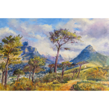 Tranquility From Signal Hill Canvas Print