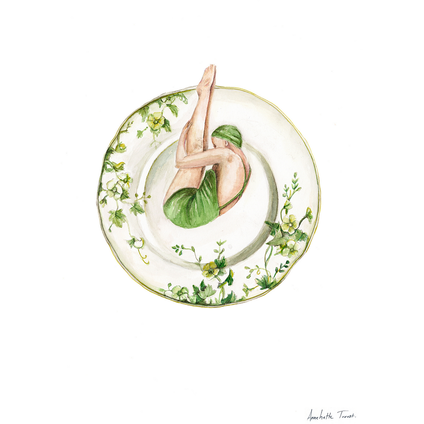 Verborge in Genade Canvas Print
