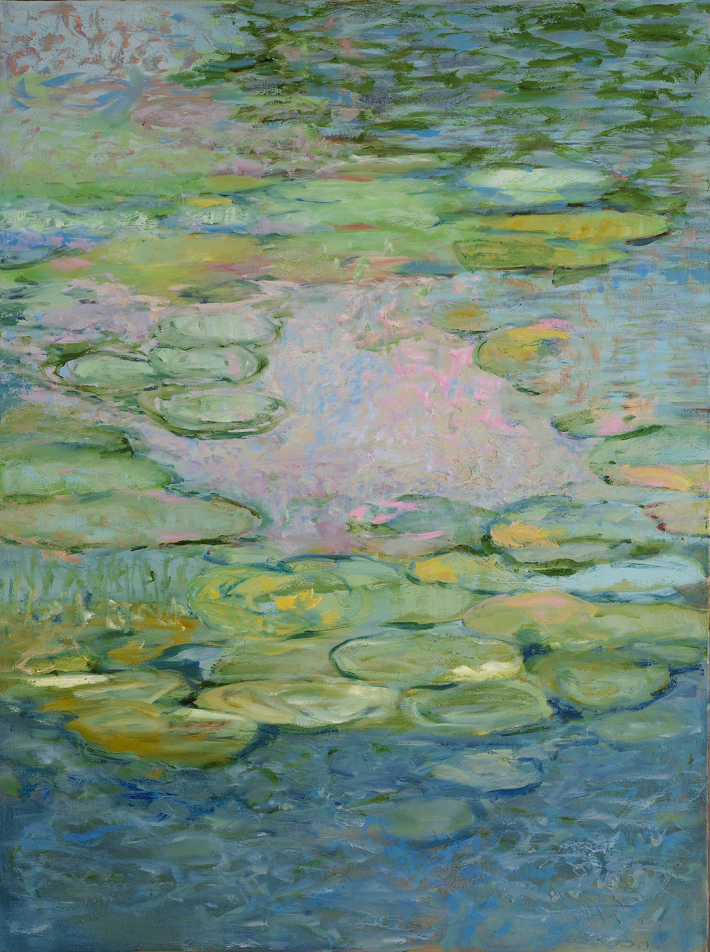 Water Lillies - Peace Canvas Print