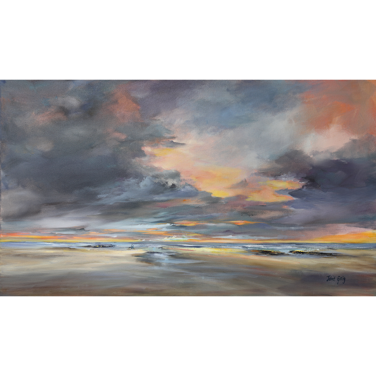 Wild Coast Beach Canvas Print