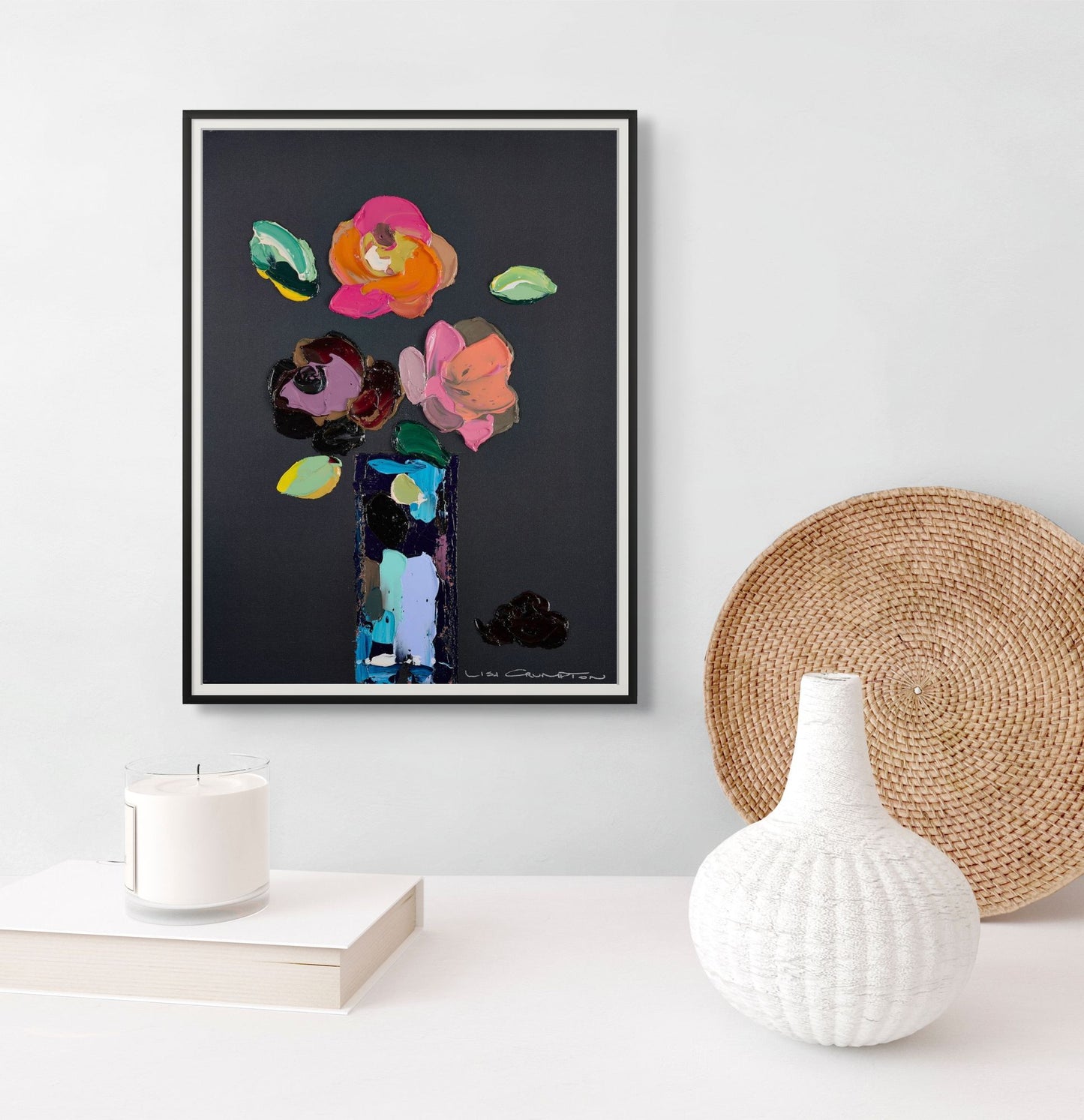 Palette of Petals lll Poster Print
