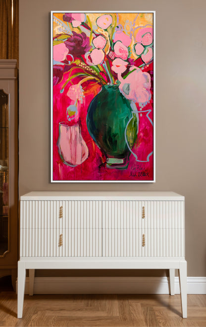 Colour Collab Canvas Print - Kim Black - Ruthanne Collection