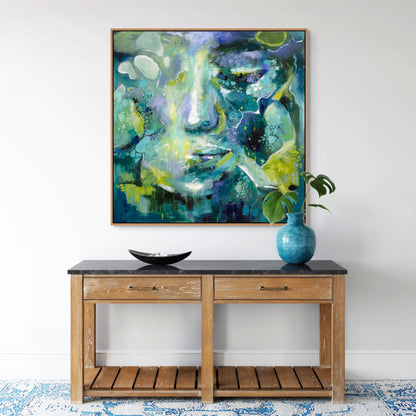 Dancing in the Waves Canvas Print