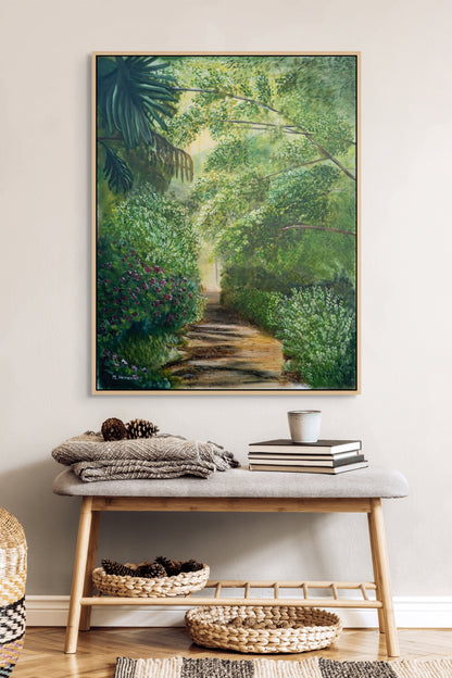 Forest Path Canvas Print