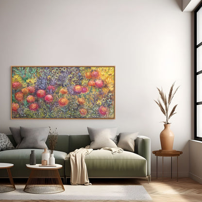 Fynbos Gold Canvas Print