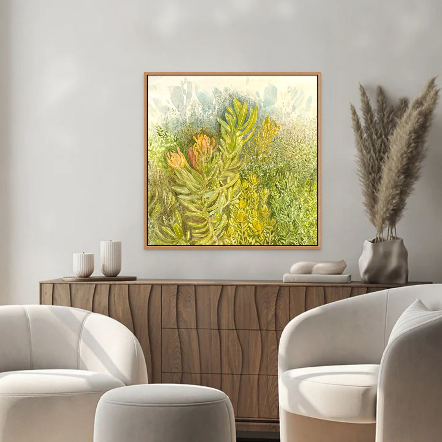 Fynbos Mountain Canvas Print