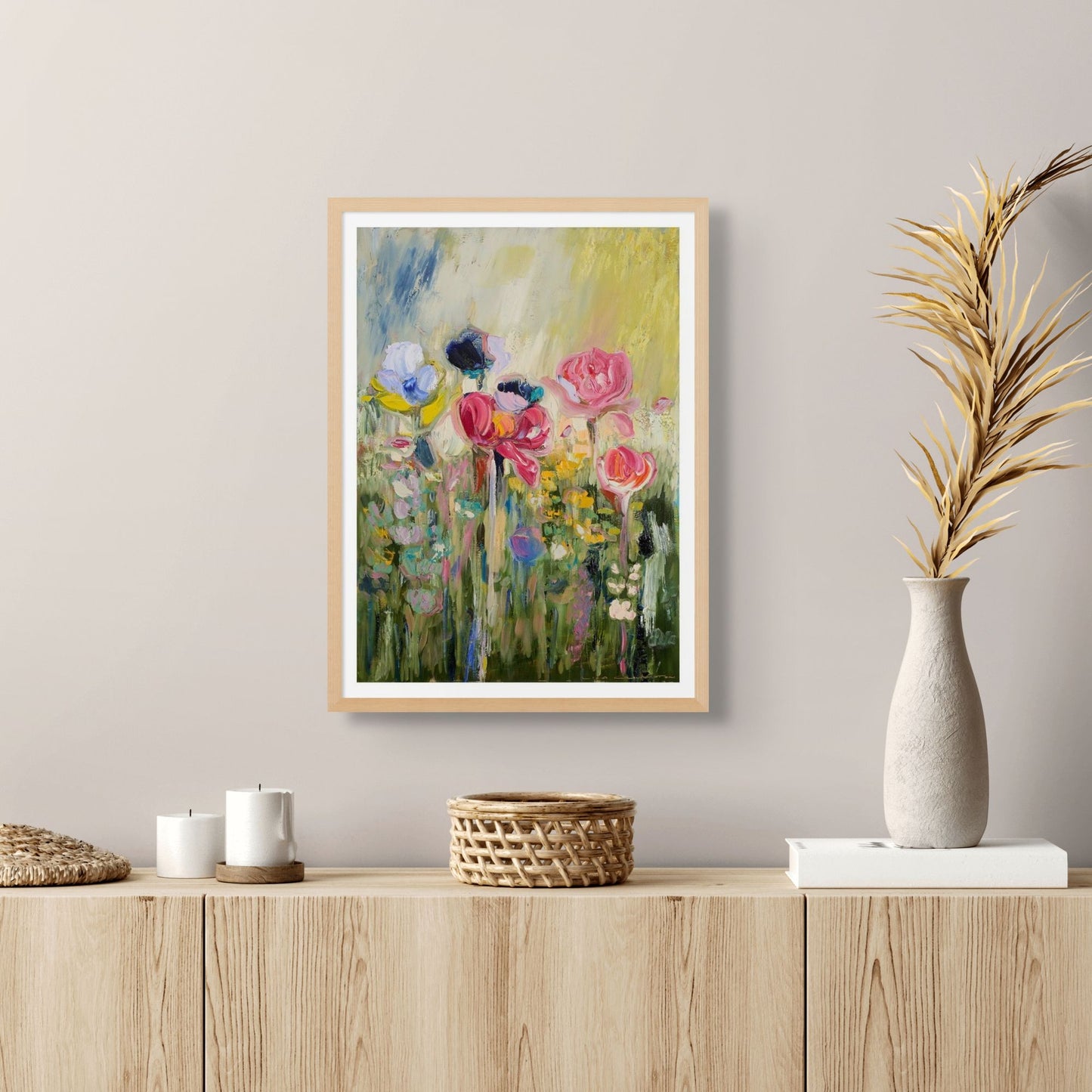 God Makes Things Grow Poster Print