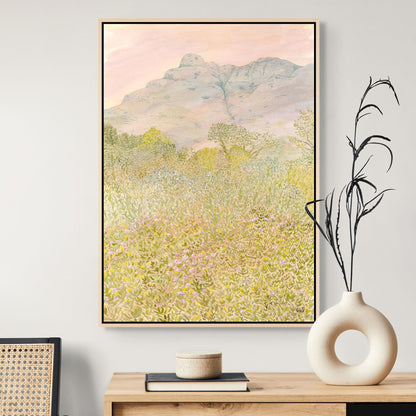 In the stillness Canvas Print