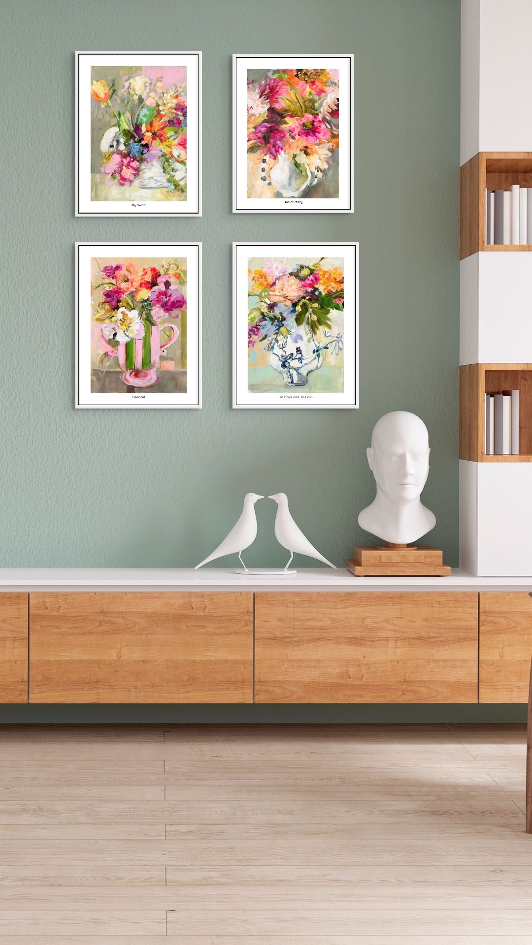 My Swan - Limited Edition Signed Poster Print by Kim Black